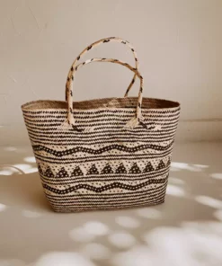 Village Thrive Avery Rattan Day Tote Bag 15 Village Thrive Avery Rattan Day Tote Bag
