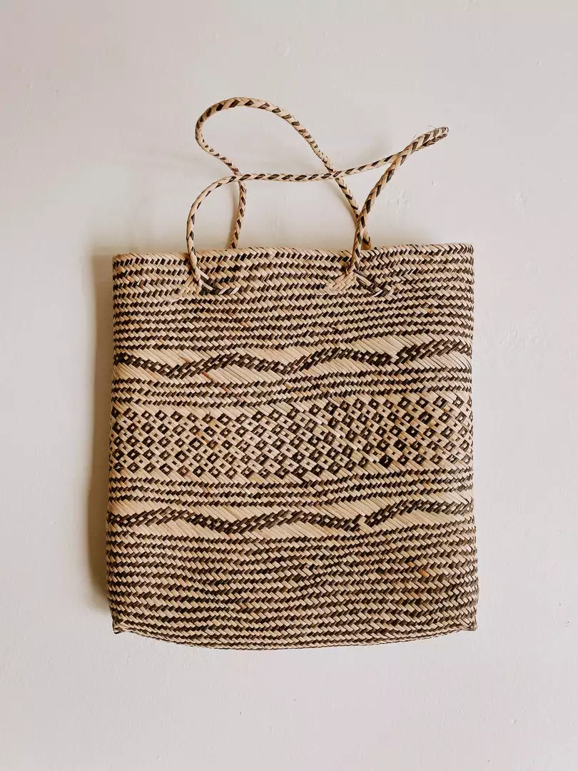 Village Thrive Accessories Bela Rattan Tote Bag 6 Village Thrive Accessories Bela Rattan Tote Bag