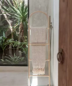 Village Thrive Natural Tone Throw Blanket