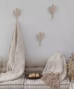 Village Thrive Natural Tone Throw Blanket