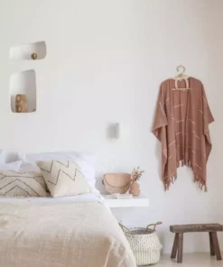 Village Thrive Natural Tone Throw Blanket