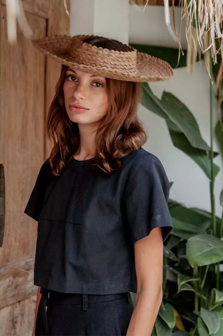 Village Thrive Accessories Holiday Papale Sun Hat 2 Village Thrive Accessories Holiday Papale Sun Hat