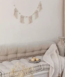 Village Thrive Iris Macrame Garland