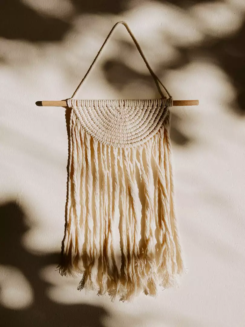 Village Thrive Iris Macrame Wall Hanging Home Goods 4 Village Thrive Iris Macrame Wall Hanging Home Goods