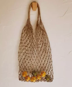 Village Thrive Accessories Natural Net Market Tote Bag