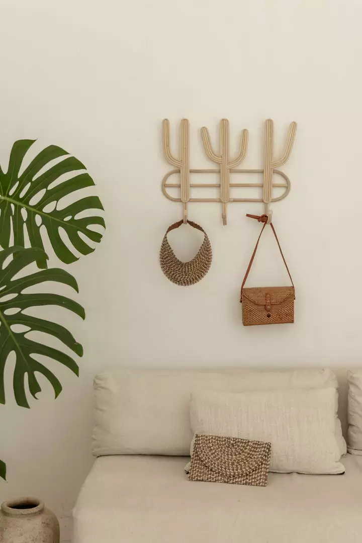 Village Thrive Ombre Rattan Clutch Bag Accessories 7 Village Thrive Ombre Rattan Clutch Bag Accessories