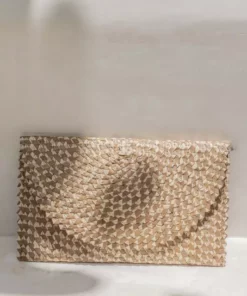 Village Thrive Ombre Rattan Clutch Bag Accessories