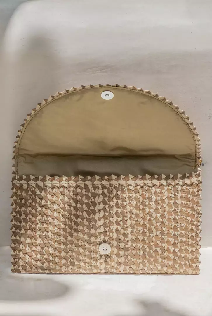 Village Thrive Ombre Rattan Clutch Bag Accessories 9 Village Thrive Ombre Rattan Clutch Bag Accessories