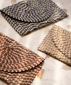 Village Thrive Ombre Rattan Clutch Bag Accessories