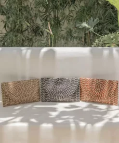 Village Thrive Ombre Rattan Clutch Bag Accessories 14 Village Thrive Ombre Rattan Clutch Bag Accessories
