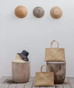 Village Thrive Accessories Woven Bucket Hat