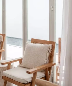 Village Thrive Home Goods Tassel Fringe Throw Pillow Cover