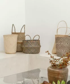 Village Thrive Praya Rattan Basket Home Goods