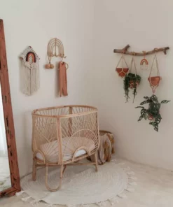 Village Thrive Rainbow Rattan Wall Hook