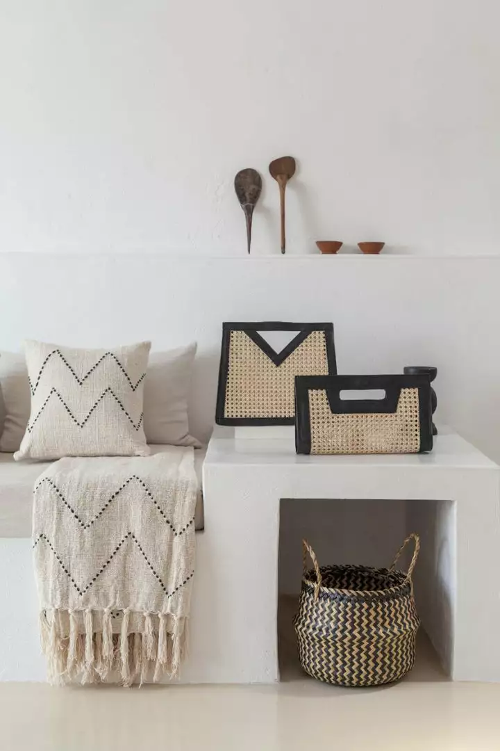 Village Thrive Tropika Seagrass Basket Home Goods 3 Village Thrive Tropika Seagrass Basket Home Goods