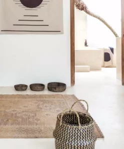 Village Thrive Tropika Seagrass Basket Home Goods