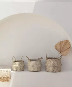 Village Thrive Tropika Seagrass Basket Home Goods 19 Village Thrive Tropika Seagrass Basket Home Goods