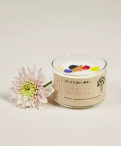 Ritual And Fancy Natural Flower Petal Glass Votive Candle - 5 Oz Best Sellers