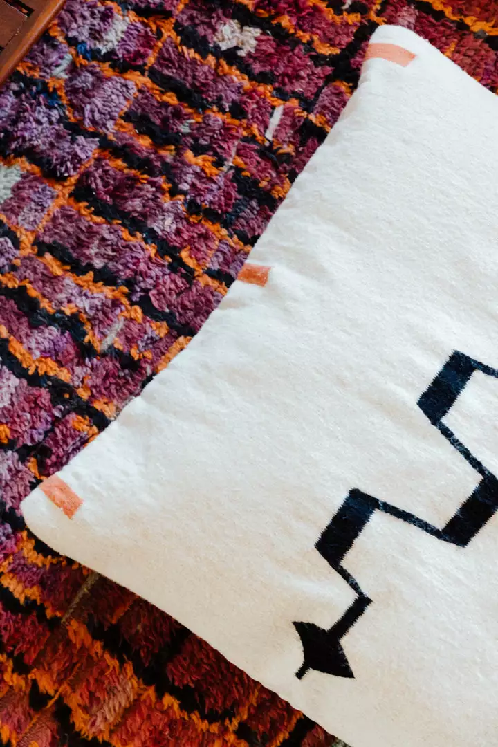 K-apostrophe Wadjet Wool Floor Pillow 3 K-apostrophe Wadjet Wool Floor Pillow