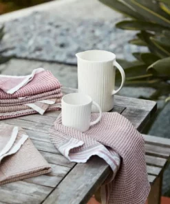 Coyuchi Waffle Kitchen Towel Set - Prairie