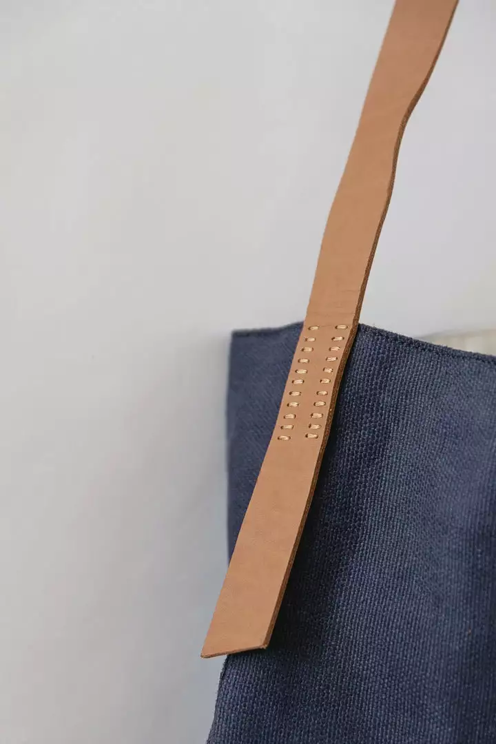 Will & Atlas Archer Jute Tote - Indigo Accessories 4 Will & Atlas Archer Jute Tote - Indigo Accessories