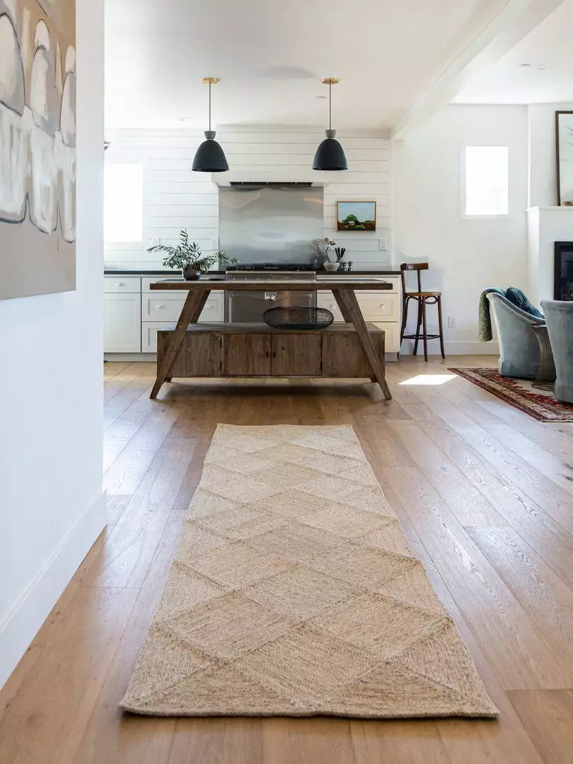 Will & Atlas Home Goods Carre Jute Runner Rug 1 Will & Atlas Home Goods Carre Jute Runner Rug