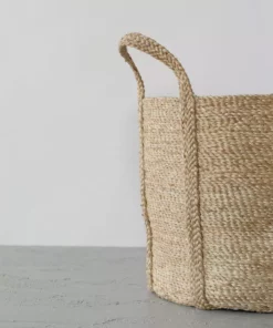 Will & Atlas Home Goods Jute Laundry Basket - Natural