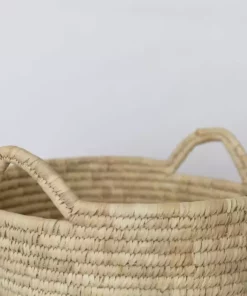 Will & Atlas Best Sellers Palm Leaf Laundry Basket - Oval