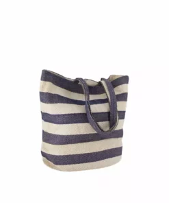 Will & Atlas Provence Striped Oversized Tote - Indigo + White 6 Will & Atlas Provence Striped Oversized Tote - Indigo + White
