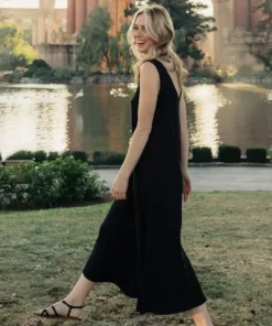 Mien Willow Wide Rib Jumpsuit Clothing