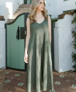 Mien Willow Wide Rib Jumpsuit Clothing