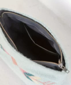 MZ Fair Trade Wind + Arrows Wool Clutch Bag Accessories