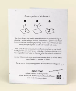 Cute Root With All My Heart Plantable Cards - 10 Pack Greeting Cards