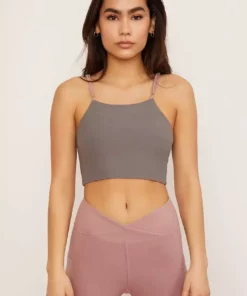 Wolven Reversible Crisscross Four-Way Recycled Top - Salt