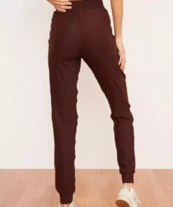 Wolven Activewear + Athleisure Recycled Joggers - Chai 13 Wolven Activewear + Athleisure Recycled Joggers - Chai