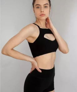 Wolven Recycled High-Waisted Short - Onyx 7 Wolven Recycled High-Waisted Short - Onyx