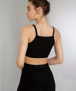 Wolven Recycled High-Waisted Short - Onyx