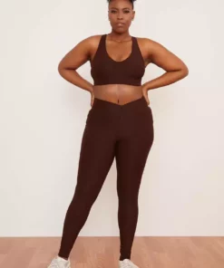 Wolven Recycled Racerback Bra - Chai Activewear + Athleisure
