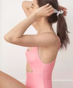 Wolven Reversible Eight-Way Recycled One Piece Swimsuit - Riviera