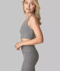 Wolven Activewear + Athleisure Recycled Yoga Top - Wolf Gray 9 Wolven Activewear + Athleisure Recycled Yoga Top - Wolf Gray