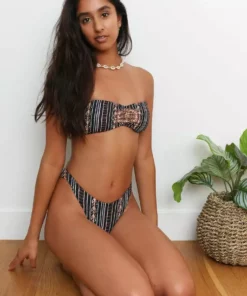 Wolven Reversible French Cut Recycled Bikini Bottom - Zephyr Swim