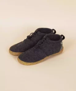 Kyrgies Handcrafted Women's Walkabout Wool Lace-Up Slippers 17 Kyrgies Handcrafted Women's Walkabout Wool Lace-Up Slippers