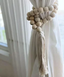 Ceremonia Wooden Beaded Tassel