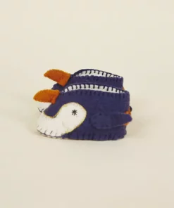 Silk Road Bazaar Wool Baby Booties - Penguin Best Sellers