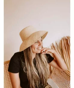 Village Thrive Accessories Woven Bucket Hat