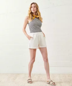 WVN Clothing Boxy Striped Tank Top