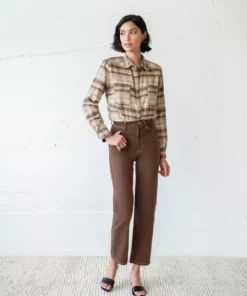 WVN Flannel True Blue Shirt Clothing