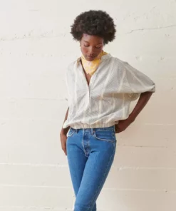 WVN Luca Multi Stripe Top Clothing