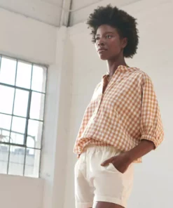 WVN Luca Gingham Top Clothing