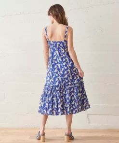 WVN Bluing Wave Montauk Dress Clothing